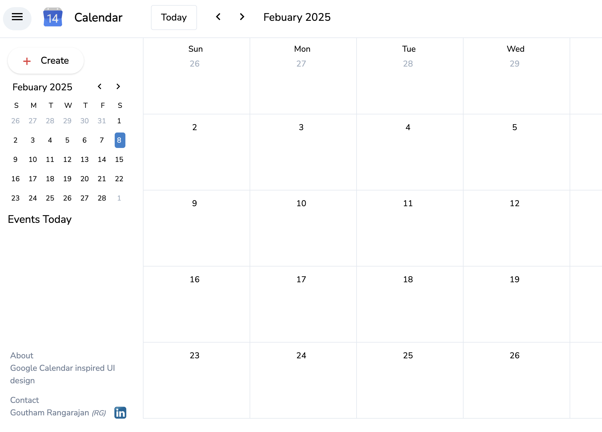 Calendar CloneScreenshot