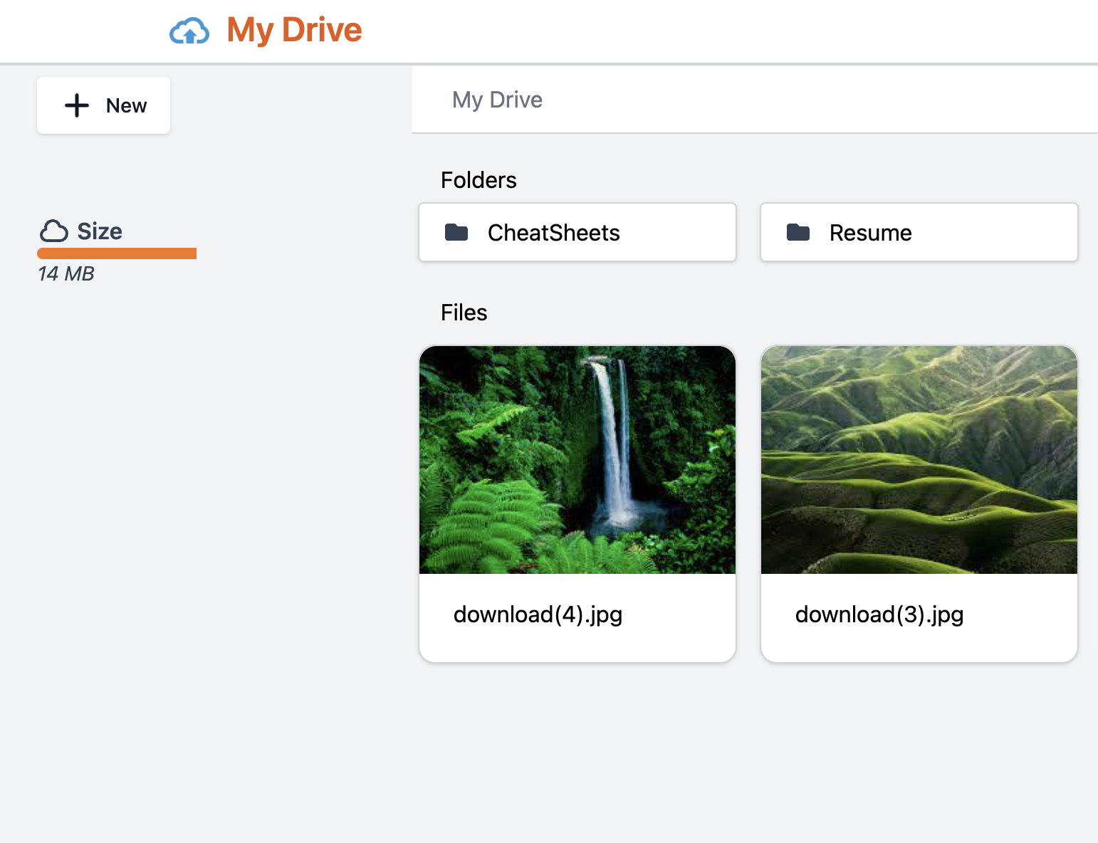 React DriveScreenshot