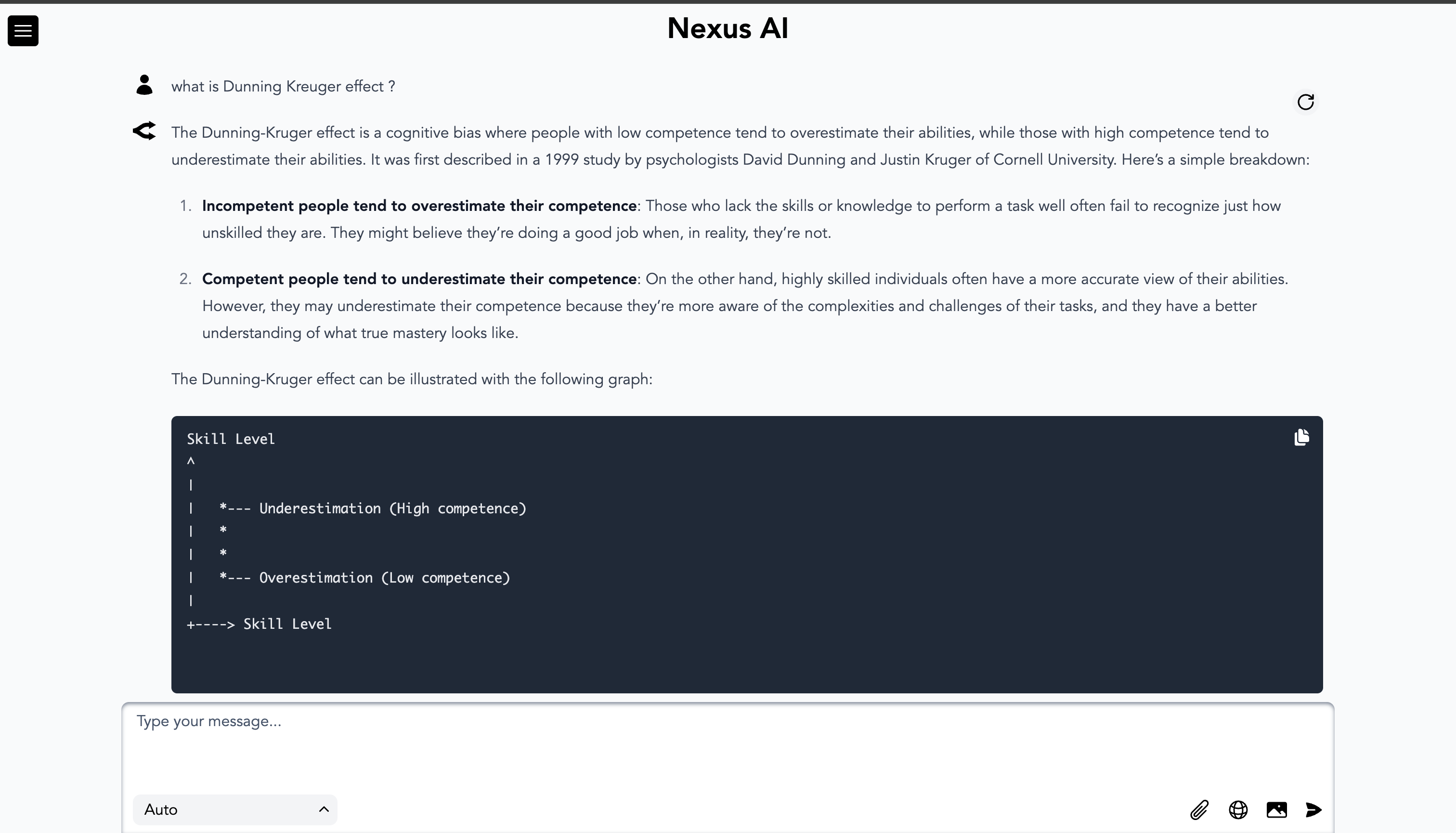 Nexus ChatScreenshot